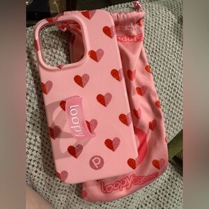 Valentine heart loopy case iPhone 15 pro